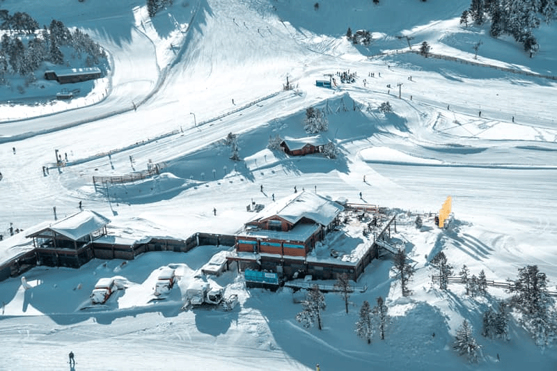 Andorra's winter typically runs from December to April.
