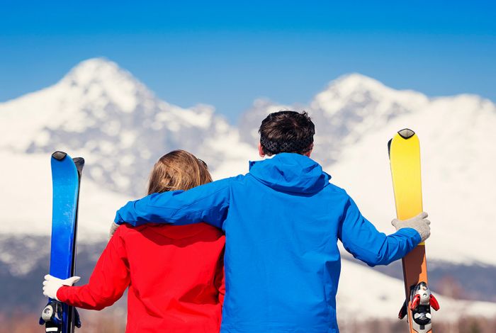 The Absolute Best 4 Locations for Unforgettable Couples Skiing Holidays