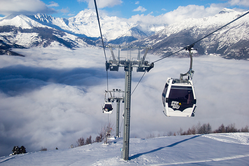 gondola in pila