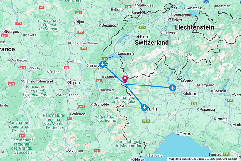 how to get to la thuile